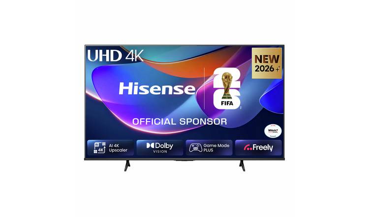 Hisense 55 Inch 55A6STUK Smart 4K UHD HDR AI Freely TV