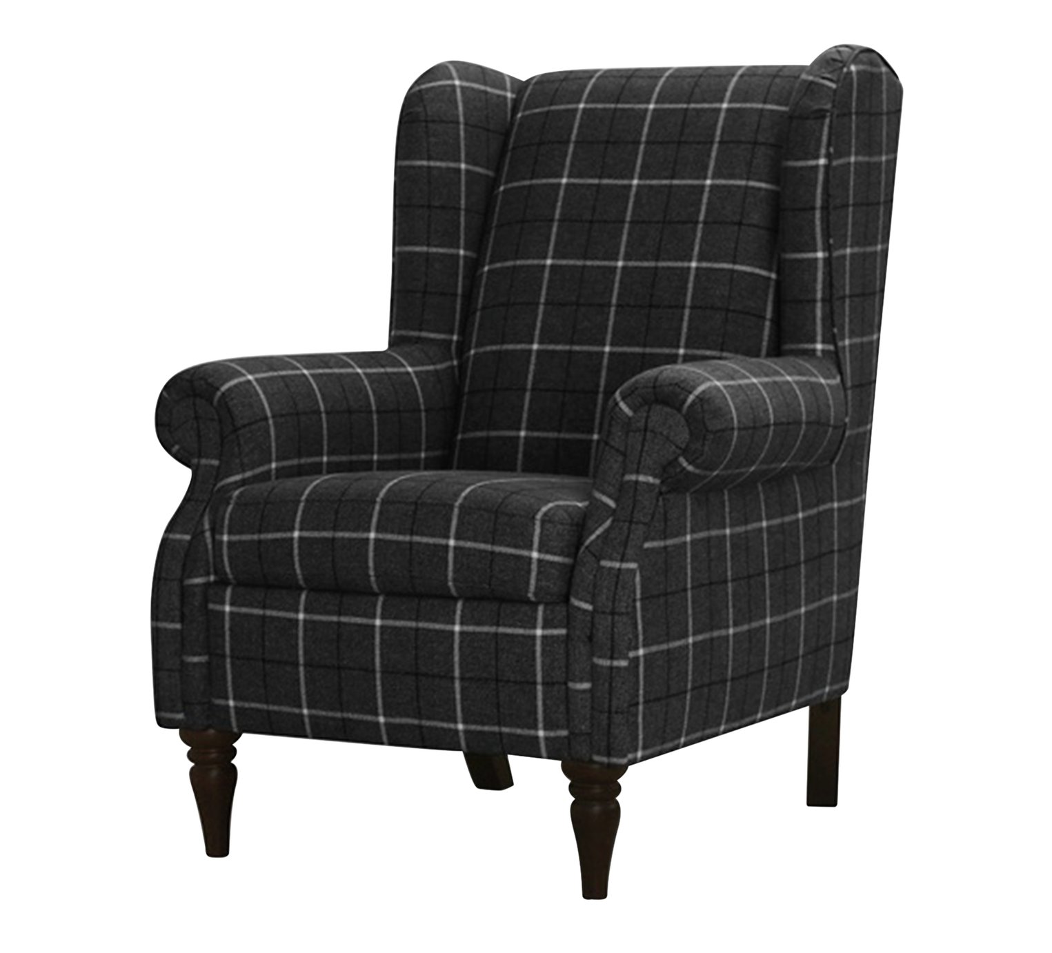 Argos Home Argyll Windowpane Fabric High Back Chair Review