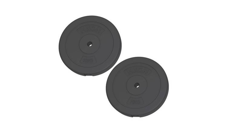 HXGN Vinyl Standard Weight Plates - 2 x 10kg