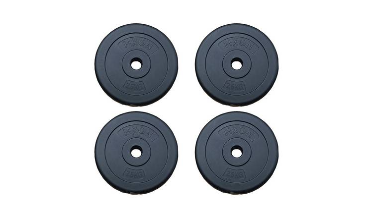 HXGN Vinyl Standard Weight Plates - 4 x 2.5kg