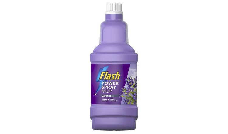 Flash Power Spray Mop 1.25 Litre Lavender Refill
