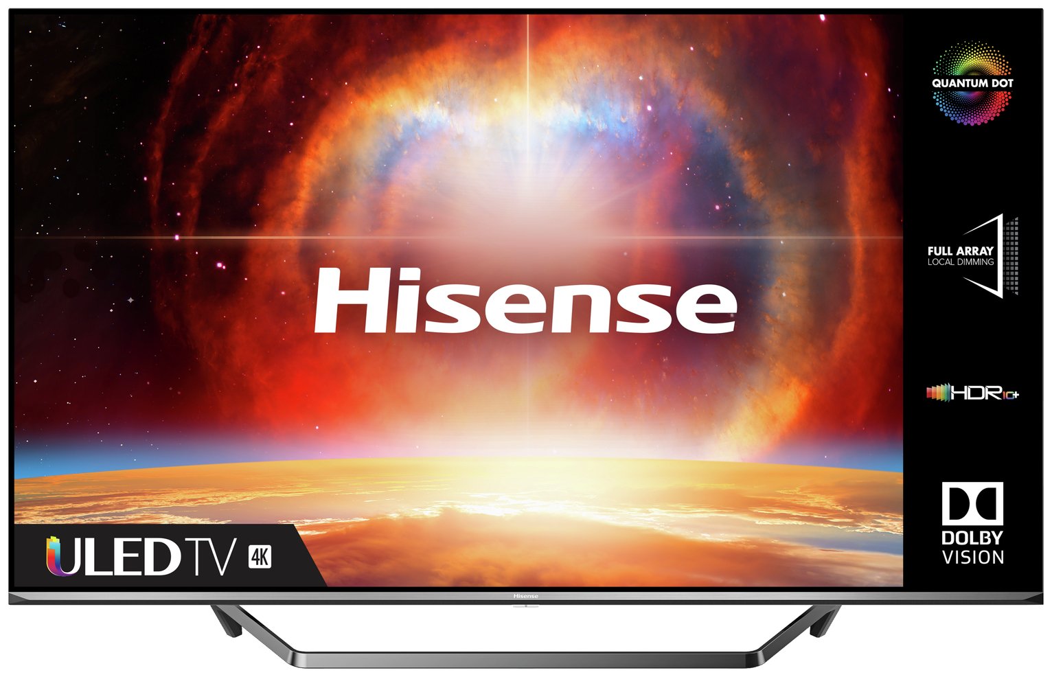 Hisense 55 Inch 55U7QFTUK Smart 4K UHD HDR QLED Freeview TV