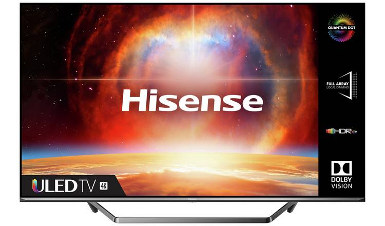 Buy Hisense 55 Inch 55u7qftuk Smart 4k Uhd Hdr Qled Freeview Tv Televisions Argos