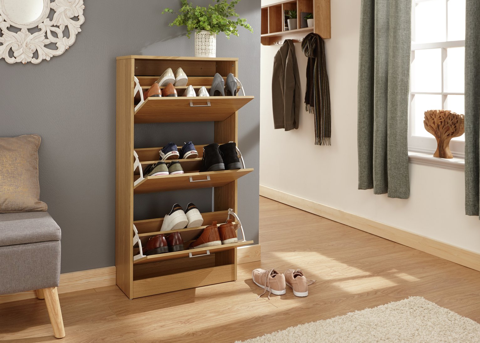 Stirling 3 Tier Shoe Cabinet Review