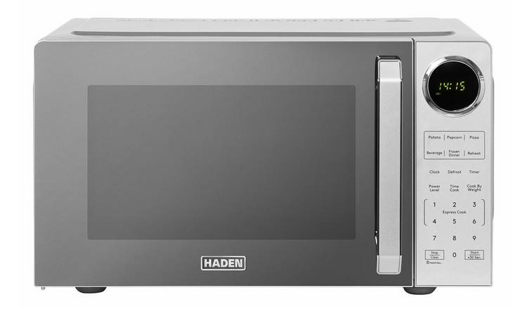 Haden 900W 23L Standard Microwave 214706 - Silver