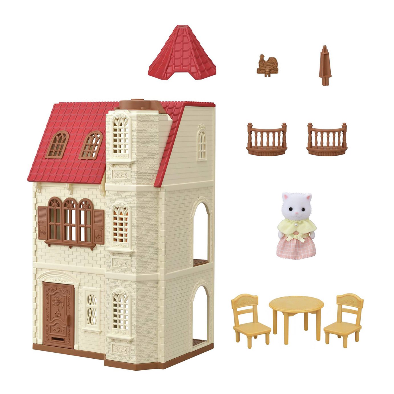 Sylvanian Families Red Roof Tower Gift Set Review