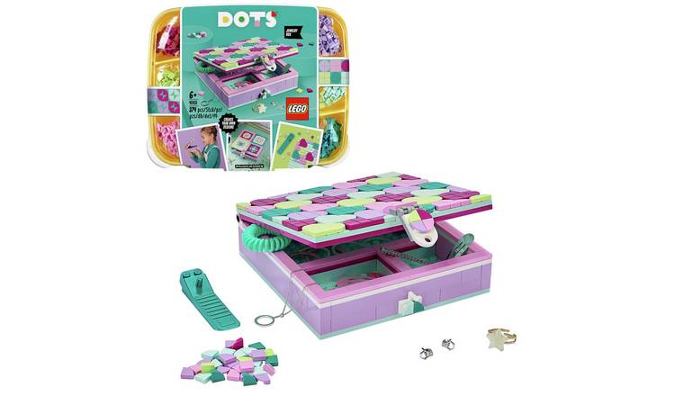 LEGO DOTS Jewellery Box Arts & Crafts for Kids Set 41915