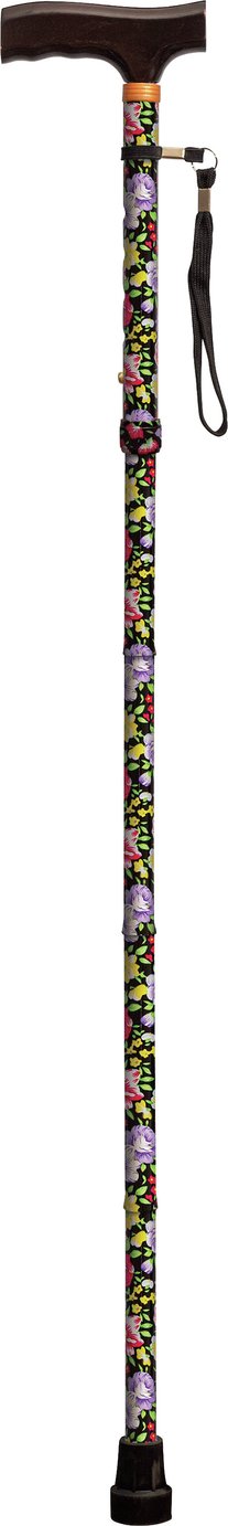 Aidapt Folding Walking Stick - Patterned 2