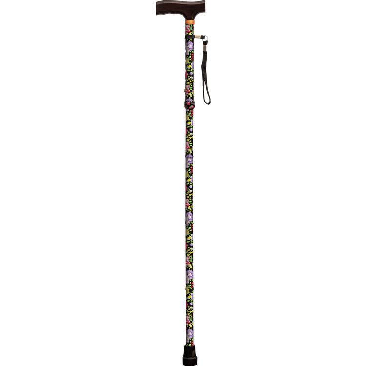 Aidapt Folding Walking Stick Patterned