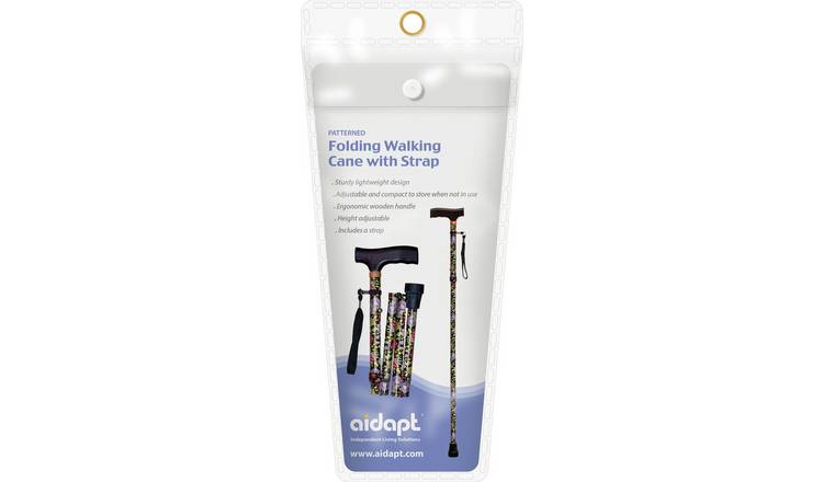 Buy Aidapt Folding Walking Stick - Patterned 2 | Walking sticks | Argos