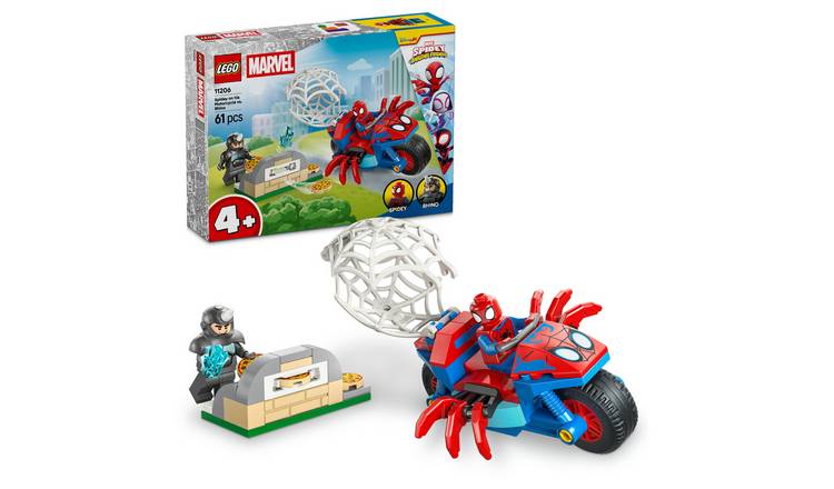 LEGO Marvel Spidey on his Motorcycle vs Rhino 11206 PREORDER