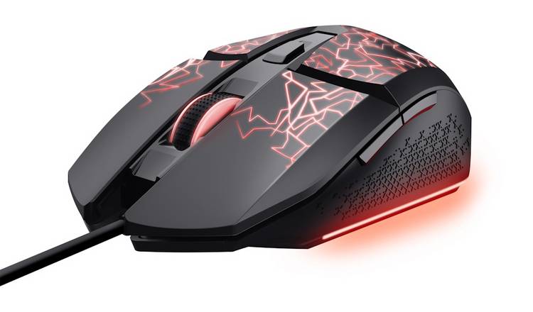 GXTrust 113 Felox Illuminated Wired Gaming Mouse - Black