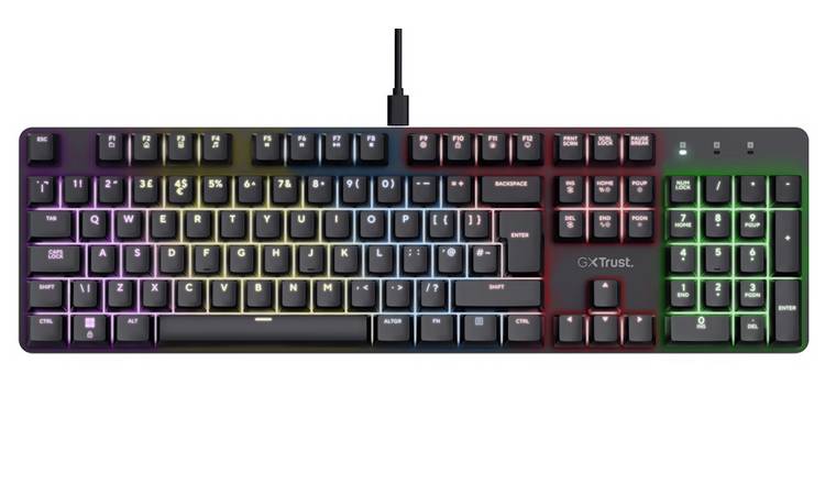 GXTrust 871 Zora Wired Mechanical Gaming Keyboard - Black