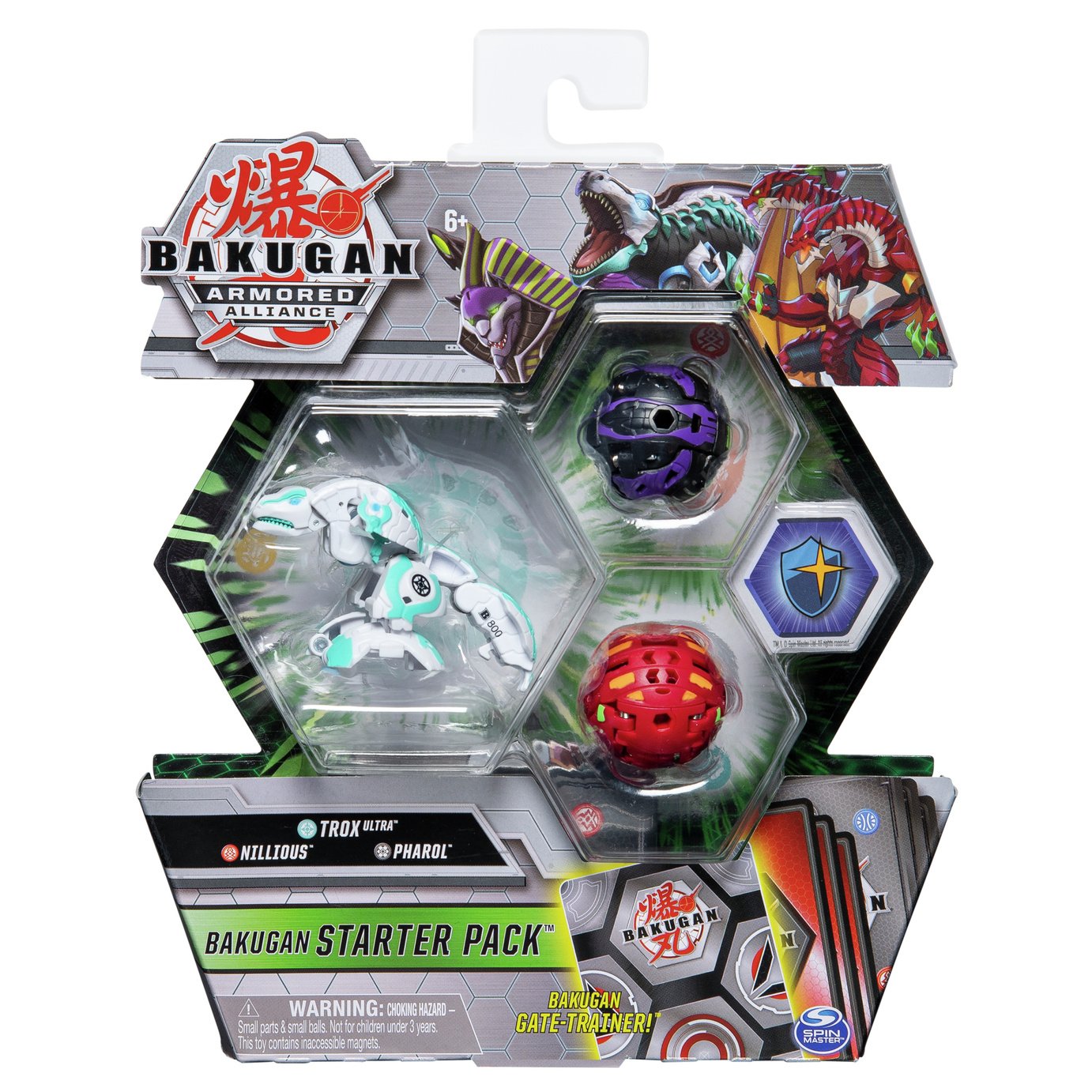 Bakugan Starter Pack Series 2- Trox, Sphinx & Nillious Review