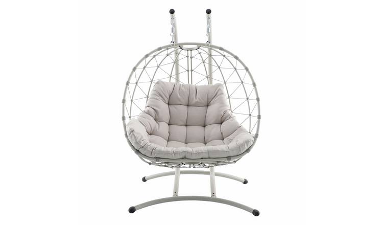 Pacific Lyon Outdoor Double Hanging Chair - Putty