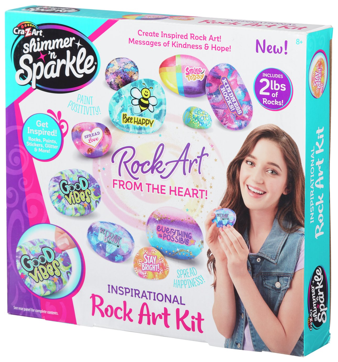 Cra-Z-ART Shimmer N Sparkle Unicorn Rock Art Set 