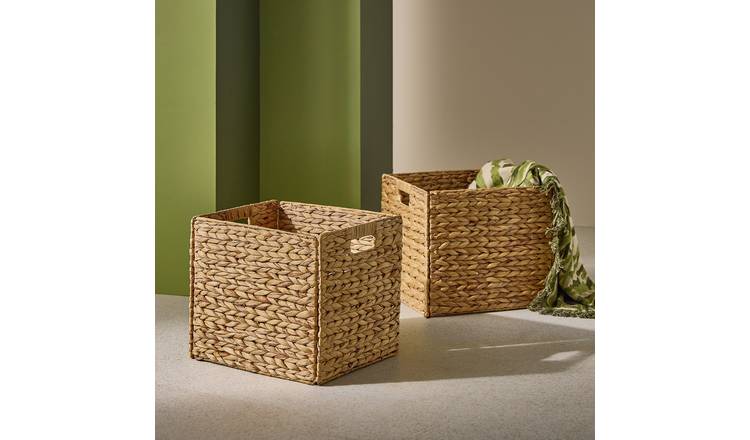 Habitat Hyacinth Set of 2 Square Plus Boxes - Natural