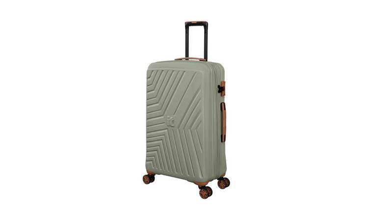 IT Luggage Convertible Expandable 8 Wheel Hard Medium Suitcase - Stone