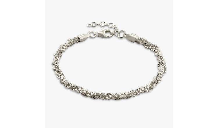 Revere Sterling Silver Bold Braided Bracelet 