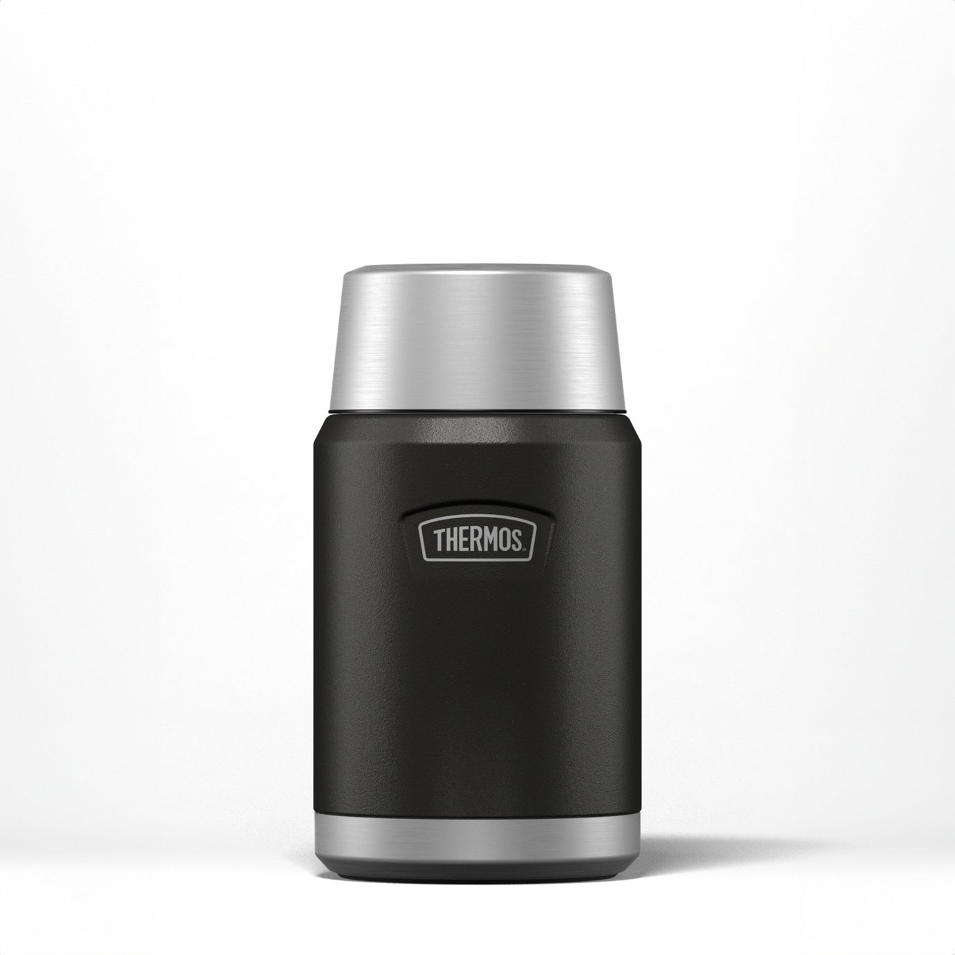 Thermos Icon Black Food Flask - 710ml