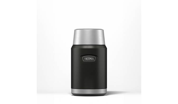 Thermos Icon Black Food Flask - 710ml 