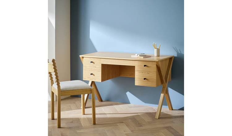 Habitat Harlene Desk - Oak
