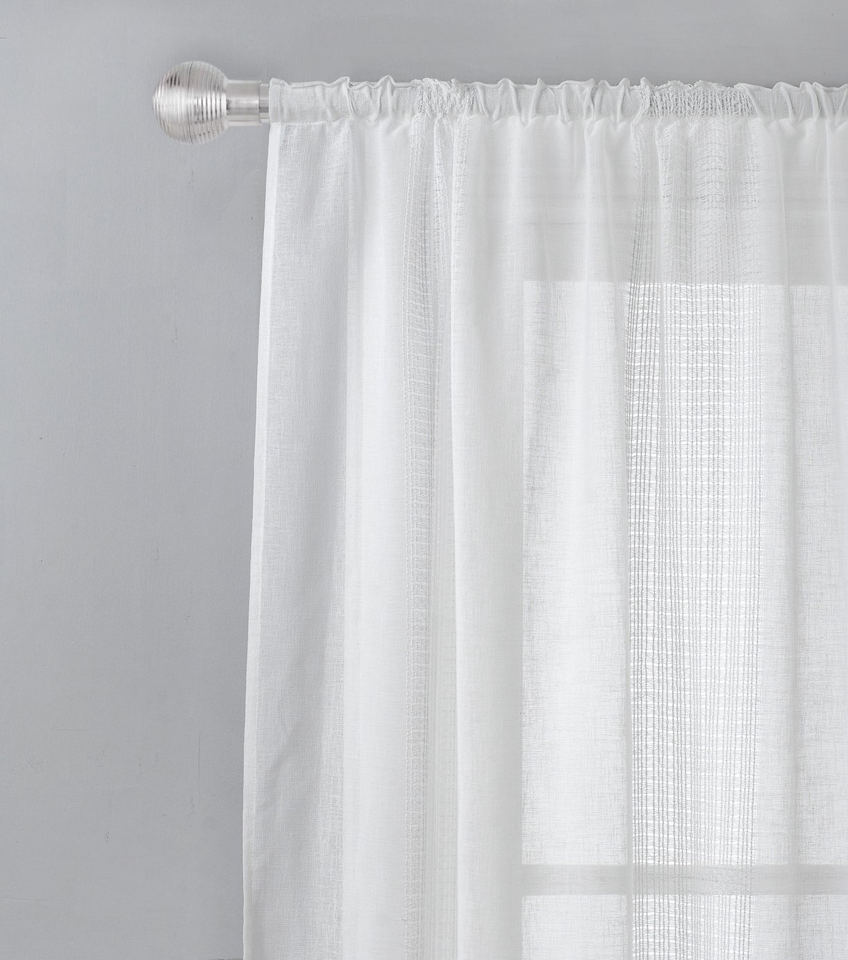 Argos Home Linen Look Ladder Voile Curtain Panel Review