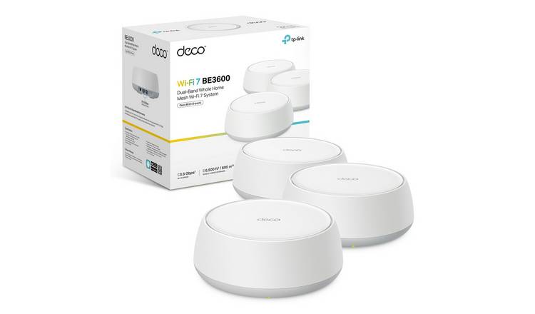 TP Link Deco BE22 Whole Home Mesh Wi-Fi System – 3 Pack