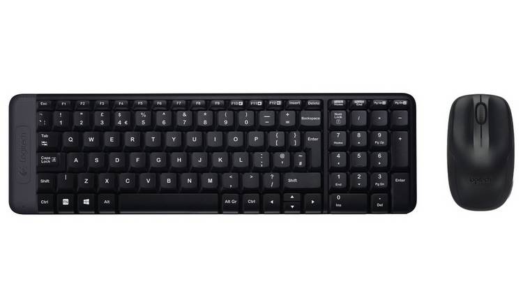 Buy Logitech Mk2 Wireless Mouse And Keyboard Pc Keyboards Argos