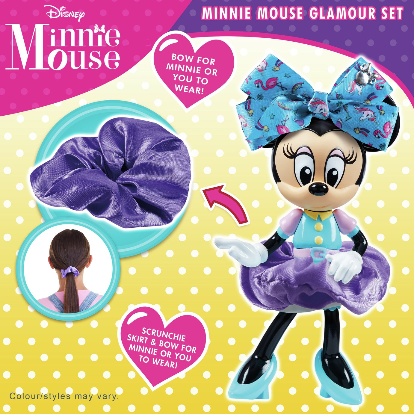 Minnie Mouse Glamour Mouse Set