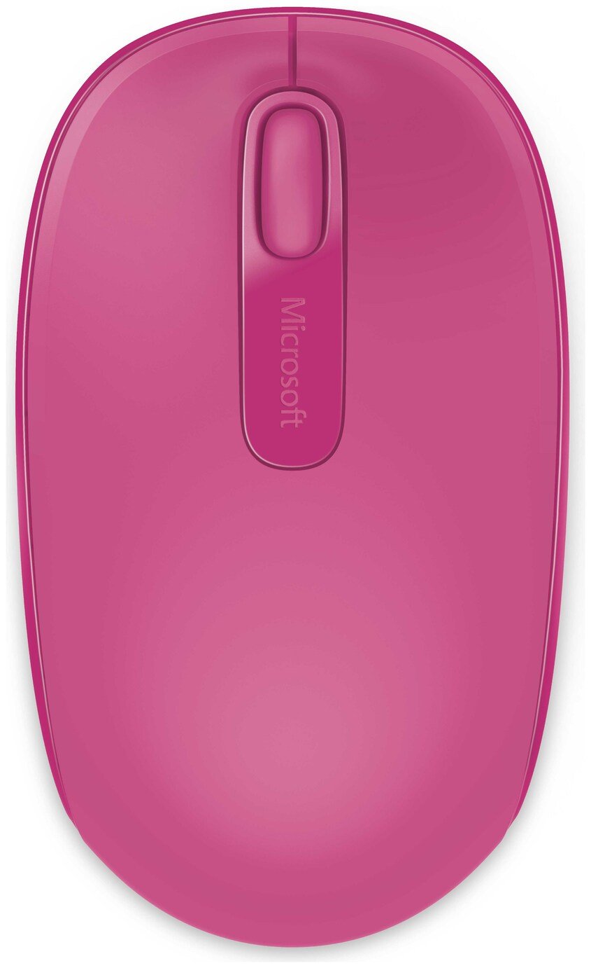 Microsoft 1850 Wireless Mobile Mouse - Magenta