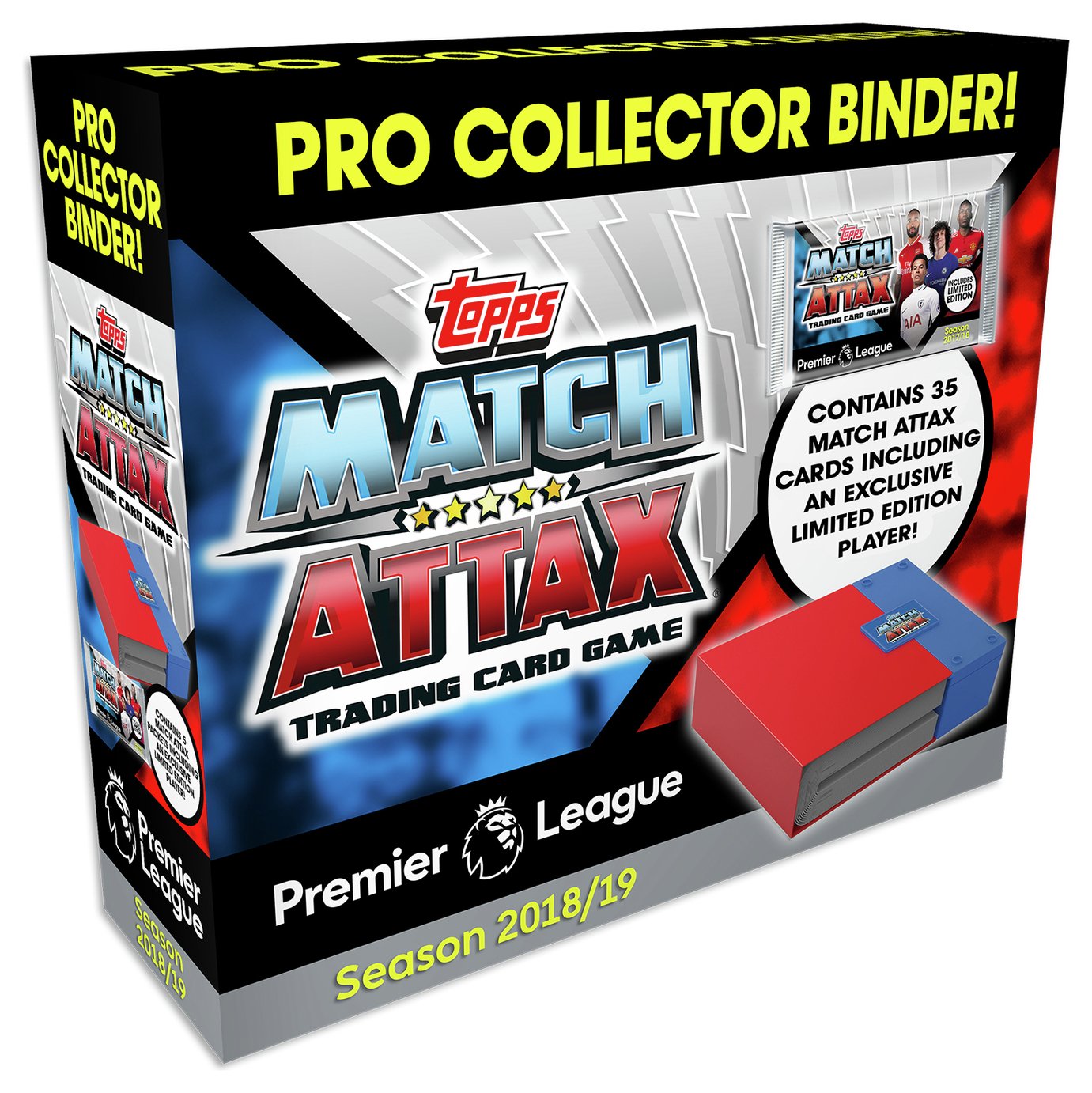 Topps Match Attax 2018/19 Pro Collector Binder (8239952) Argos Price