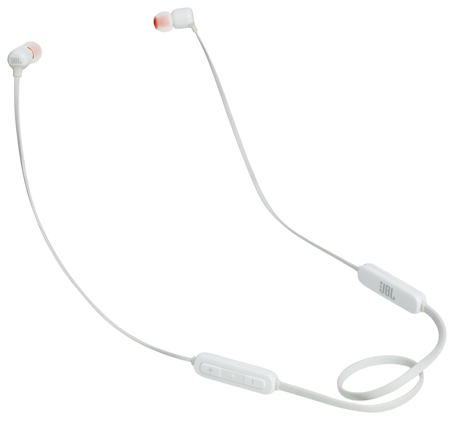 JBL T110BT In-Ear Wireless Headphones - White