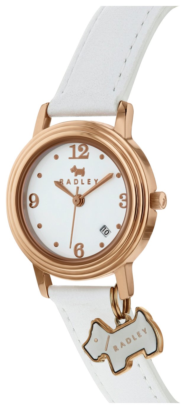 Radley Ladies' Darlington RY2006 White Leather Strap Watch  