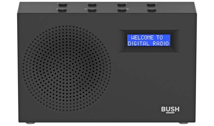 Buy Bush Portable DAB / FM Radio - Black, Radios and clock radios