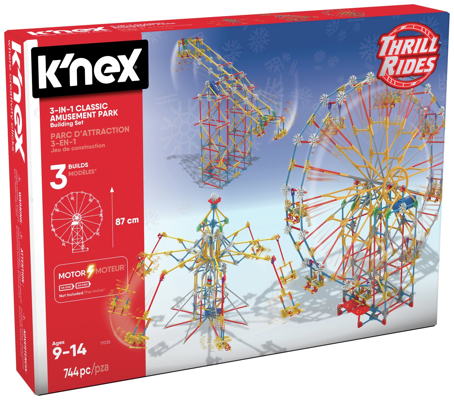 K'NEX 3 in 1 Amusement Park Building Set review