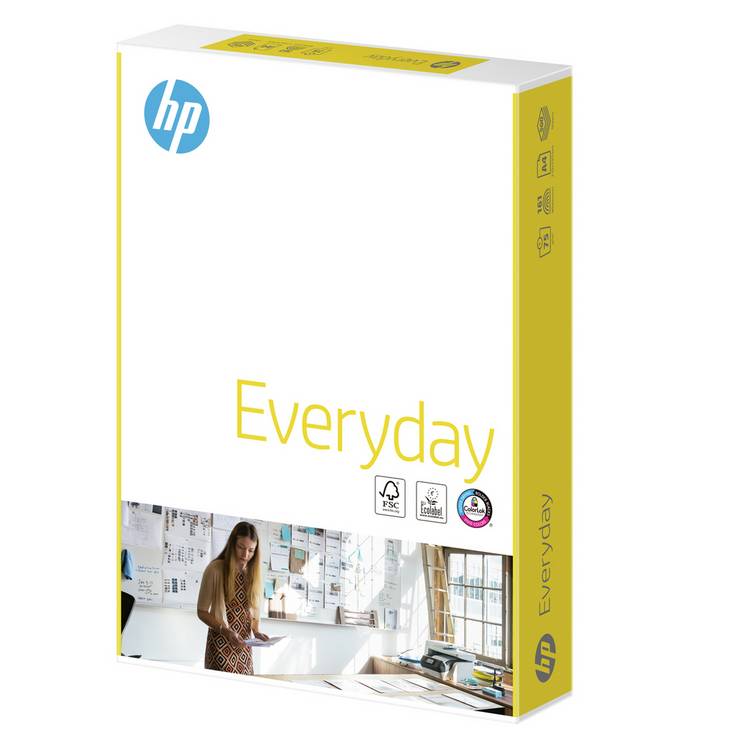 HP Everyday A4 Printer Paper - 500 Sheets 0