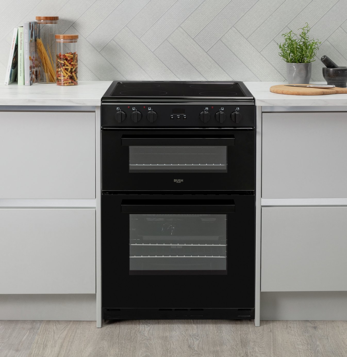 Bush BDBL60ELB 60cm Double Oven Electric Cooker Review