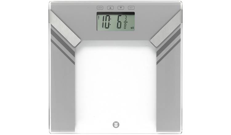 Buy WW Precision Slim Glass Analyser Bathroom Scale ...