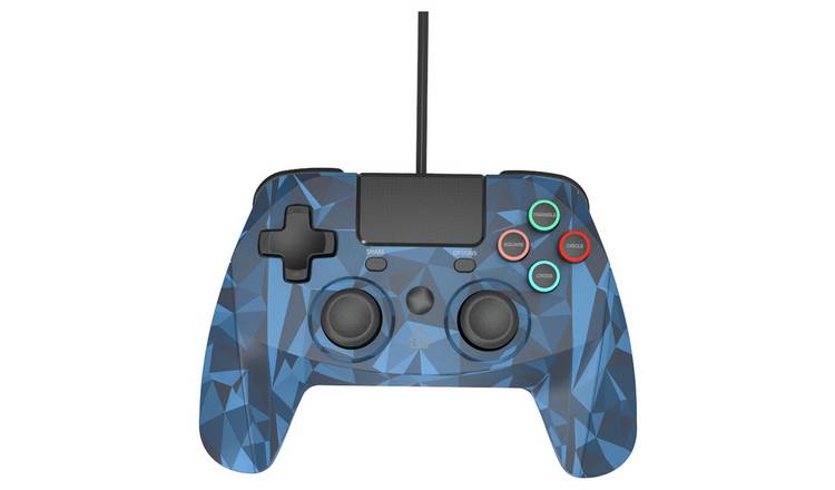 Buy Snakebyte Game Pad Ps4 Wired Controller Blue Ps4 Controllers And Steering Wheels Argos