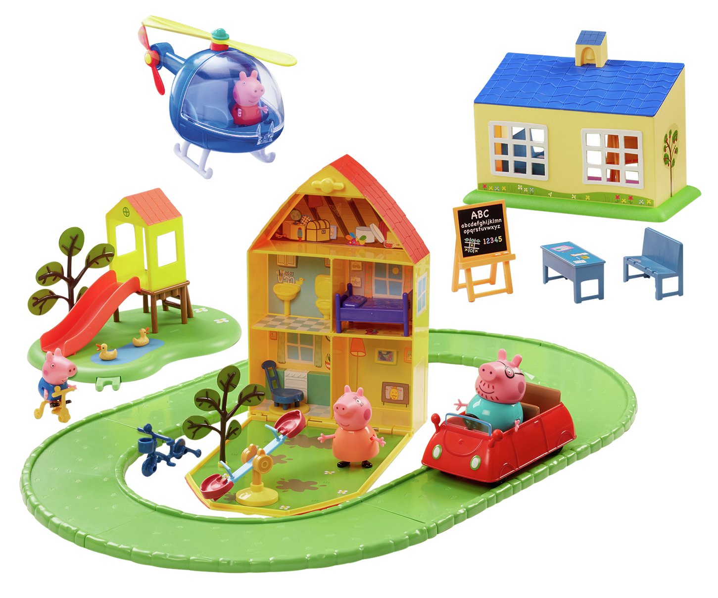 peppa pig playground set