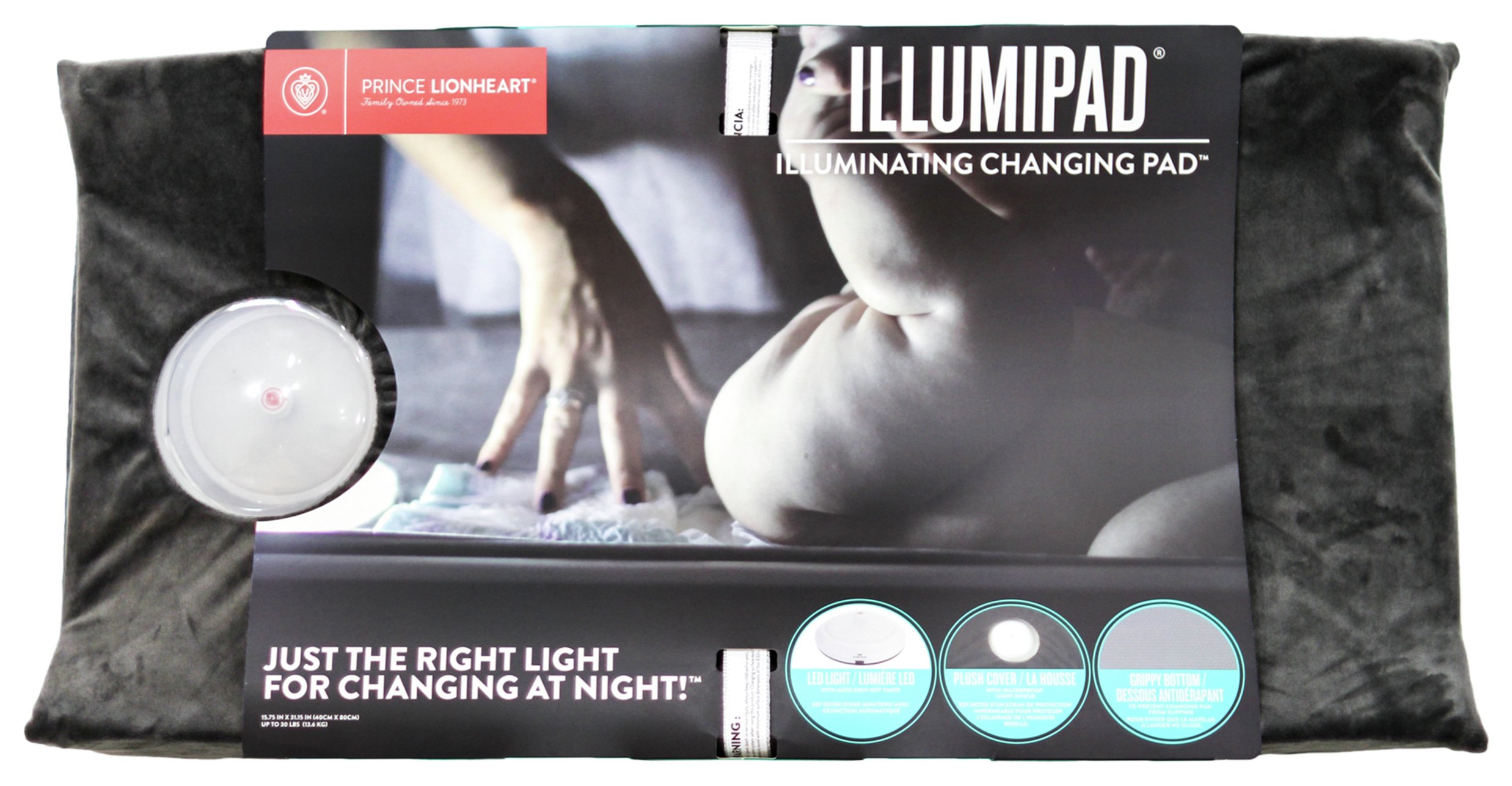 Prince Lionheart Illumipad Changing Pad Cover review