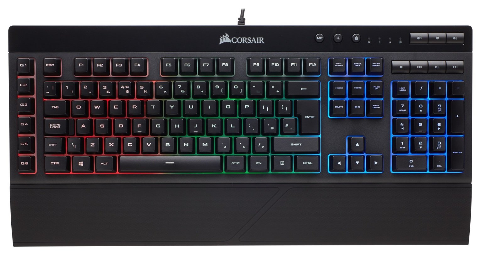 Corsair K55 RGB Gaming Keyboard Review