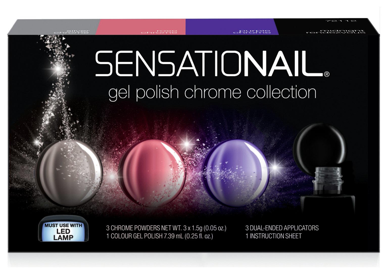 SensatioNail Chrome Collection review