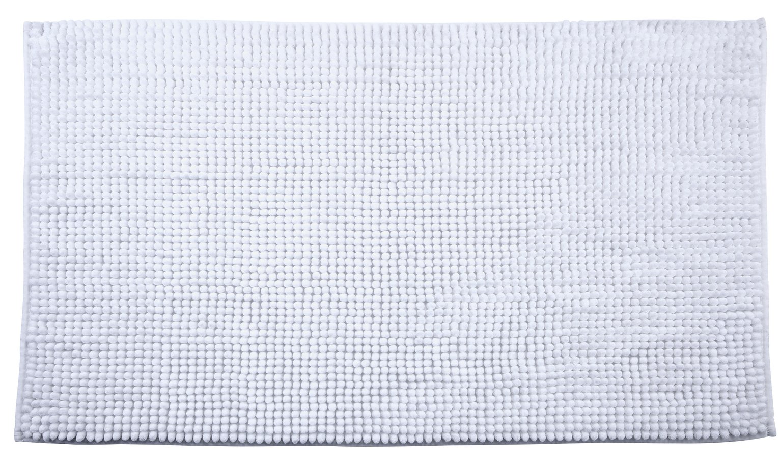 Argos Home Bobble Bath Mat - White