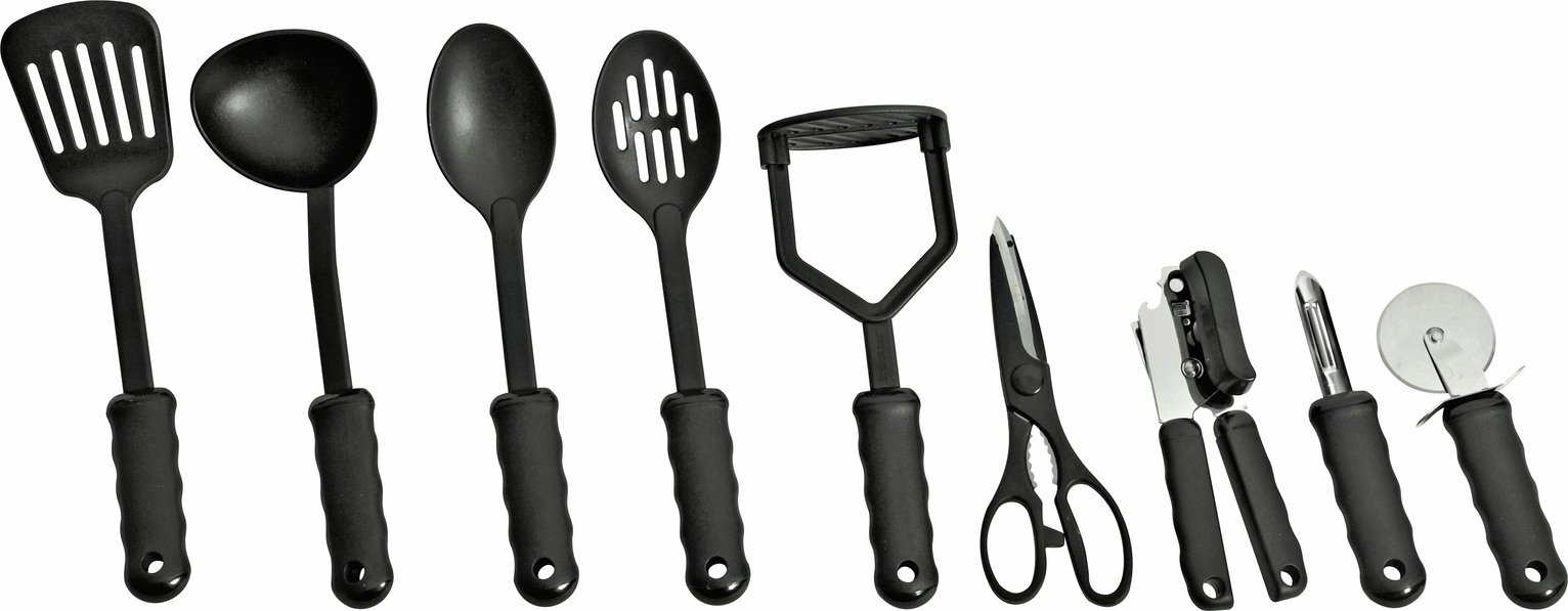 Argos Home 9 Piece Suregrip Kitchen Utensil Set