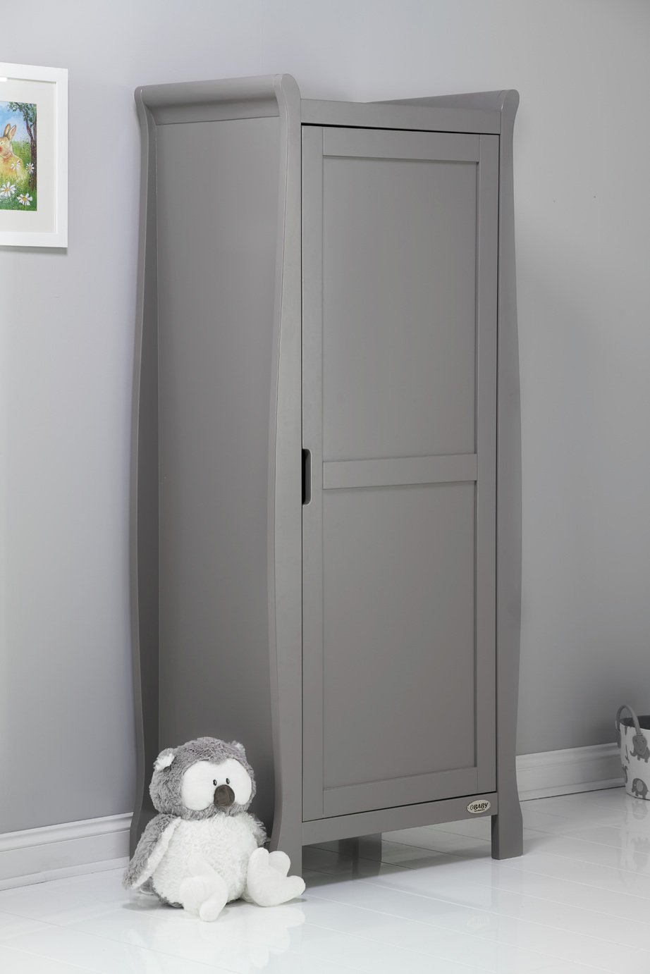 obaby stamford sleigh double wardrobe