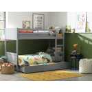 Buy Habitat Detachable Bunk Bed Drawer 2 Mattresses Grey Kids beds Argos