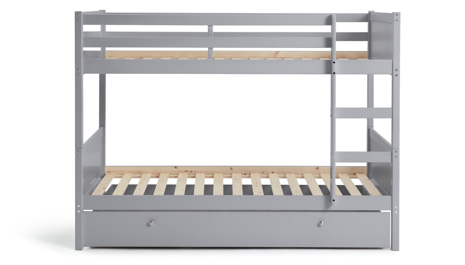 Argos Home Heavy Duty Grey Bunk Bed, Drawer & 2 Mattresses Reviews