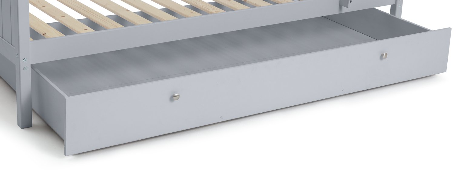 Argos Home Heavy Duty Grey Bunk Bed, Drawer & 2 Mattresses Reviews